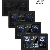 Метеостанция домашняя погодная станция часы КТ-3734