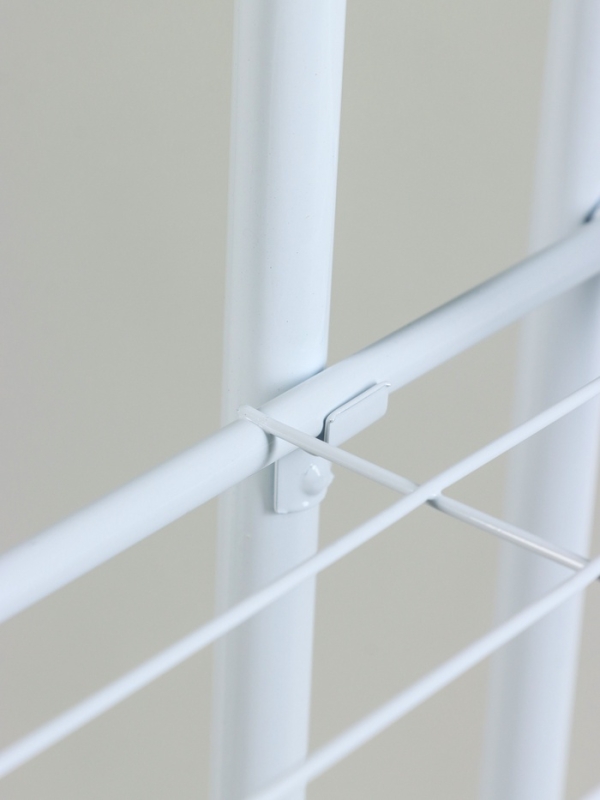 Подставка для цветов Greengo, 7 полок, 43 &times; 22 &times; 126 см, напольная, металл, белая