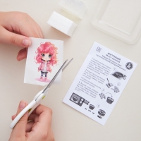 Набор для изготовления мыла. Рукодельное мыло с картинкой "Василиса" 05476