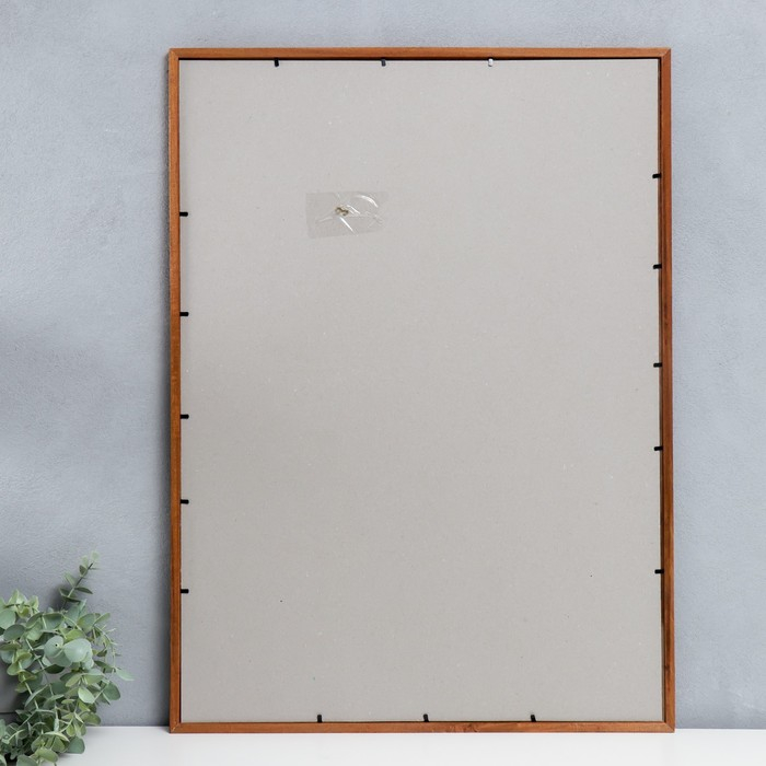 Фоторамка дерево 50х70 см (1701) (пластиковый экран)