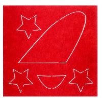 Набор для творчества. Открытки из фетра &laquo;Самолет&raquo;