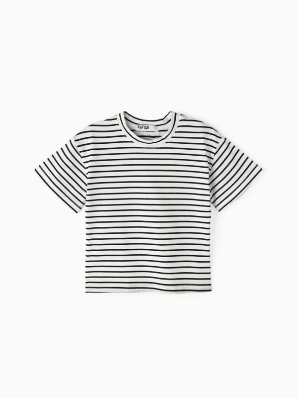 Футболка детская KAFTAN &laquo;Полоска&raquo;, рост 140 см