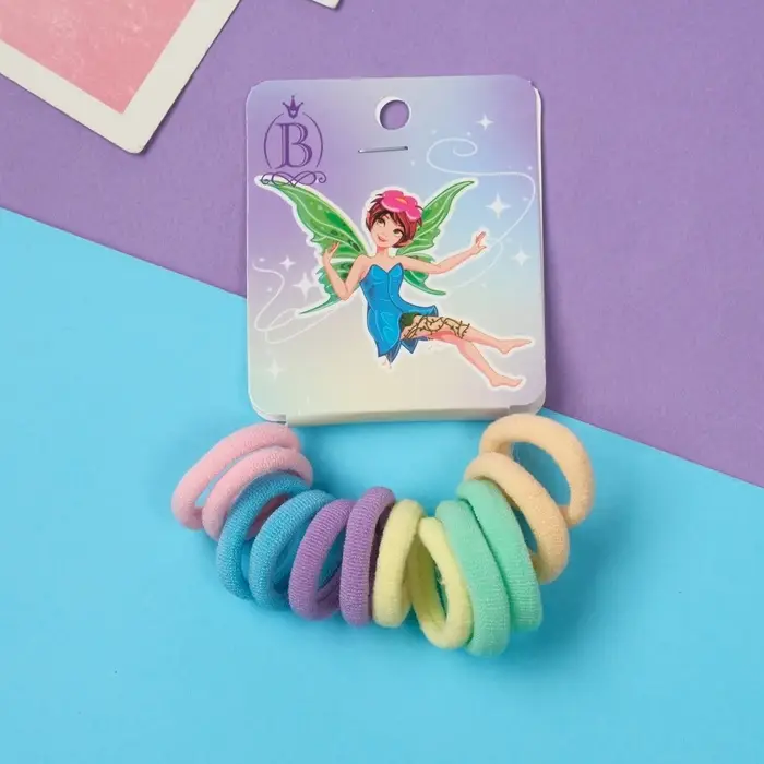 Резинка для волос "Фея Лави" (набор 12 шт) 2 см, нежность