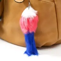 Пушистик на подвеске "Милашка" 4,5 х 4,5 х 12,5 см, цвета МИКС