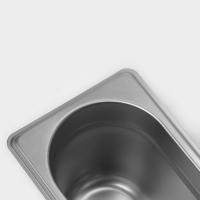 Гастроемкость 1/9x100 мм, 176x108x100 мм, толщина 0,8 мм