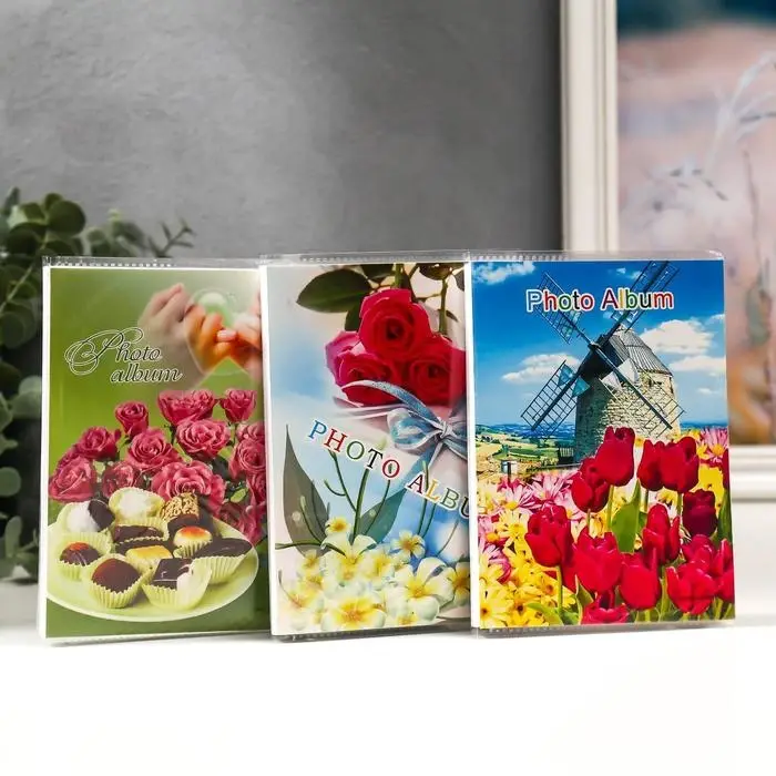 Фотоальбом на 36 фото 10&times;15 см &laquo;Ассорти&raquo;, 17&times;12&times;3 см, МИКС