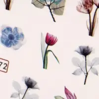 Слайдеры для ногтей &laquo;Цветочные мечты&raquo;, разноцветные