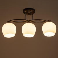 Люстра "Алтера" 3хЕ27 40Вт чёрный 42х21х27 см BayerLux Люстра "Алтера" 3хЕ27 40Вт чёрный 42х21х27 см BayerLux