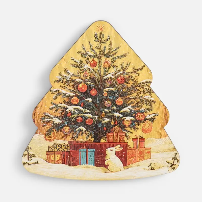 Пазл фигурный &laquo;Елочка&raquo;