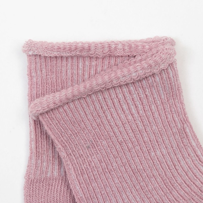 Носки детские, цвет пудра, размер 8