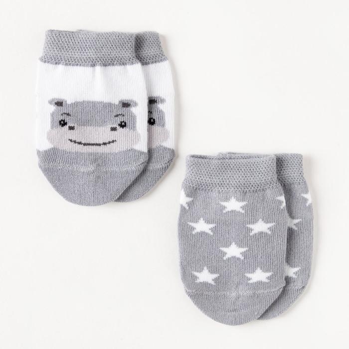 Набор носков Крошка Я «Бегемот», 2 пары, 8-10 Набор носков Крошка Я «Бегемот», 2 пары, 8-10