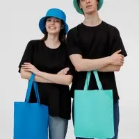 Холщовая сумка Avoska, бирюзовая