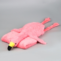 Мягкая игрушка &laquo;Фламинго&raquo; с пледом, 95 см, цвет розовый