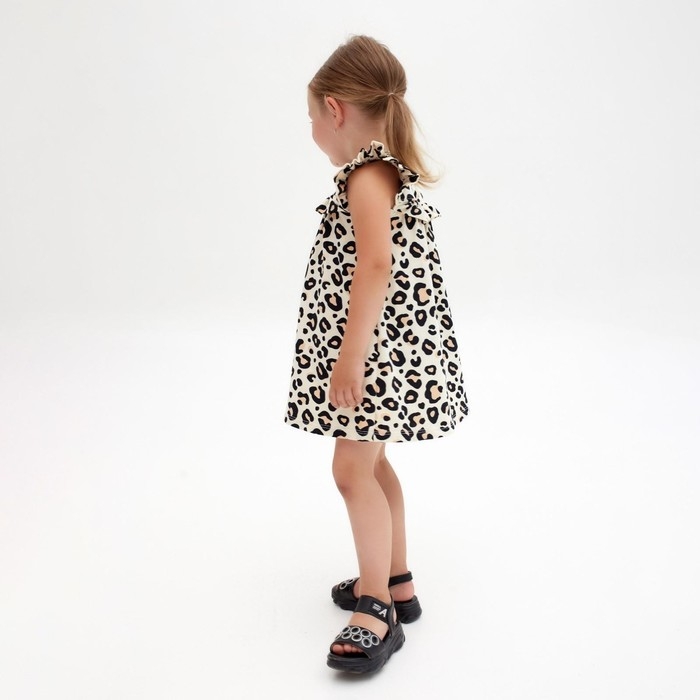 Платье детское с рюшей KAFTAN Платье детское с рюшей KAFTAN "Trendy" размер 30 (98-104)