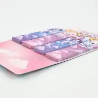 Стикеры-закладки с липким слоем 4 шт, 20 л  "Самая чудесная!"