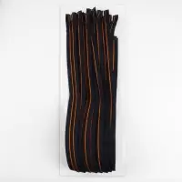 Молния &laquo;Спираль&raquo;, №5, разъёмная, замок автомат, 80 см, оранжевая, тёмно-синяя