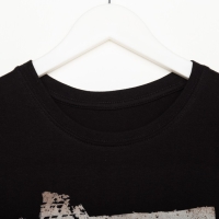 Футболка «Работайте братья», с символикой Z, размер 50, цвет чёрный Футболка «Работайте братья», с символикой Z, размер 50, цвет чёрный