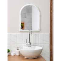 Зеркало в рамке, 49,5×39 см, цвет белый Зеркало в рамке, 49,5×39 см, цвет белый