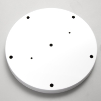 Основание для светильника "Круг-5" белый 29,5х29,5х2,5см