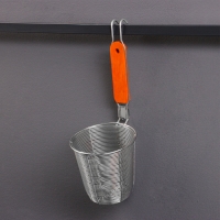 Корзинка для приготовления картошки фри, 31см, дерев ручка Корзинка для приготовления картошки фри, 31см, дерев ручка