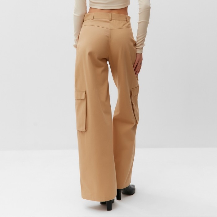 Брюки-карго женские MIST Base, р. XL, бежевый Брюки-карго женские MIST Base, р. XL, бежевый