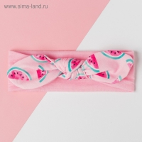 Повязка на голову Крошка Я "Арбузик" розов. р-р 46-48 Повязка на голову Крошка Я "Арбузик" розов. р-р 46-48