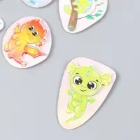 Наклейка картон 2 слоя "Дракоши" 17х12 см