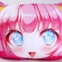 Подушка декоративная антистресс &laquo;Аниме&raquo;, розовая