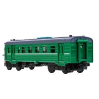 Модель локомотива поезда &laquo;Электричка&raquo;, свет, звук, 30 см, 4 кнопки, инерция