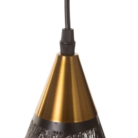 Светильник "Рэдклифф" (Деревья) 1х40Вт Е27 черный 18х18х26+100см