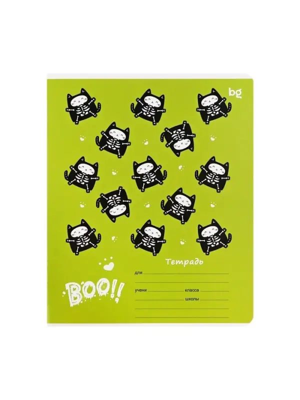 Тетрадь 12 листов в клетку &laquo;Кошечки&raquo;, МИКС