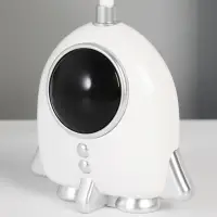 Ночник карандашница "Ракета" 6хLED 3Вт 5V USB АКБ 2 режима 7х11х27 см