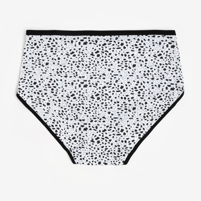 Трусы женские слипы, цвет чёрный, размер 56-58