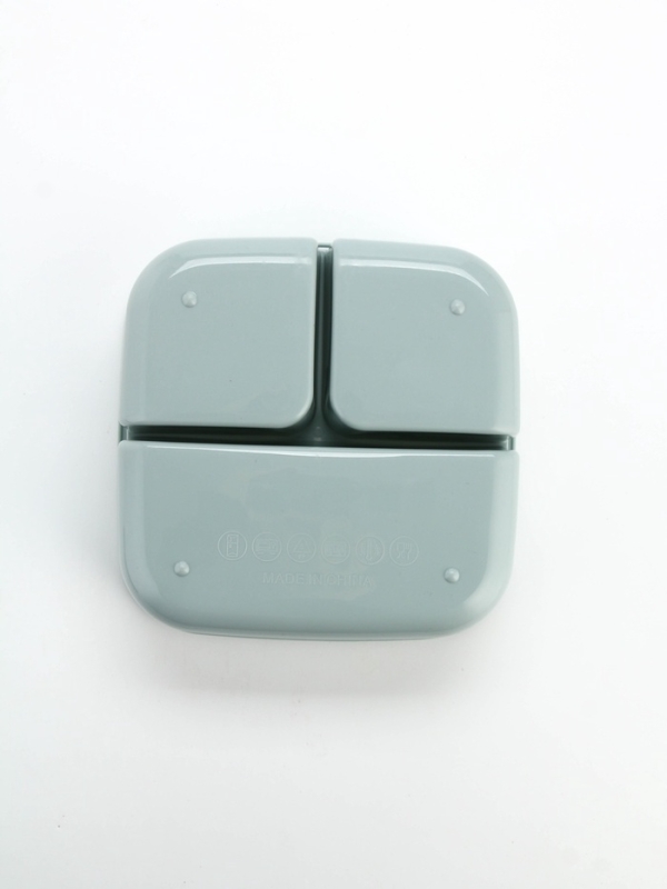 Ланч - бокс с ложкой, &laquo;Енот&raquo;, 17,8 х 17,8 х 7 см