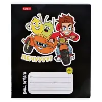 Тетрадь 12 листов в клетку Calligrata &laquo;Влад А4&raquo;, обложка мелованный картон, МИКС