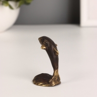 Сувенир бронза "Дельфин" 4х3х6 см