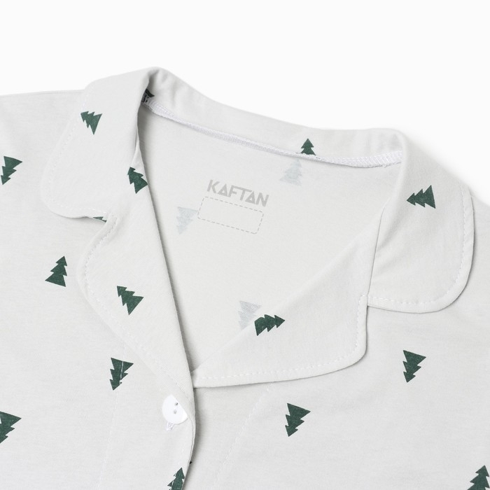 Пижама женская (рубашка и брюки) KAFTAN Пижама женская (рубашка и брюки) KAFTAN "Елки" р.40-42