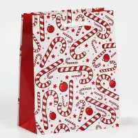 Пакет подарочный новогодний ламинированный &laquo;Зимняя история&raquo;, S 12 х 15 х 5.5 см