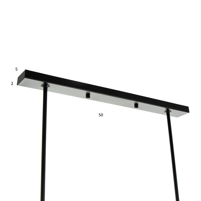 Светильник BayerLux "Соты" 5хE27 40Вт черный 100х4х100 см