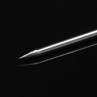 Основа &laquo;Брошь-игла&raquo; L= 7,5 см, площадка 1см (набор 5шт), цвет серебро