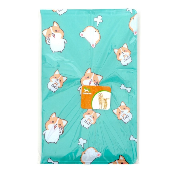 Коврик охлаждающий (гель), 50 х 40 см, корги