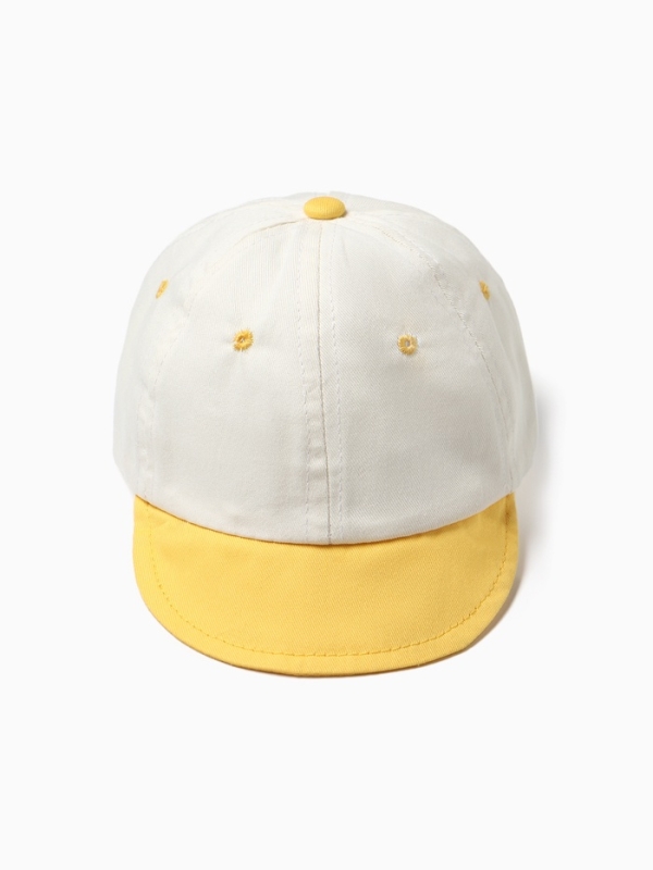 Кепка Крошка Я, р. 46-48. цв. беж/желтый