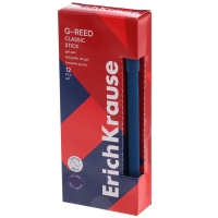 Ручка гелевая ErichKrause G-Reed Stick Classic, 0.38мм, синяя