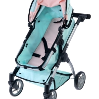 Коляска для кукол универсальная &laquo;Нежность&raquo;, с корзиной, металлический каркас