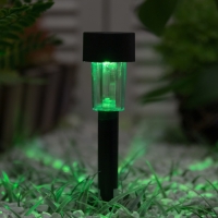 Набор садовых светильников на солнечной батарее «Цилиндр», 4.5 × 30 × 4.5 см, 1 LED, свечение мульти (RGB), 10 шт. Набор садовых светильников на солнечной батарее «Цилиндр», 4.5 × 30 × 4.5 см, 1 LED, свечение мульти (RGB), 10 шт.