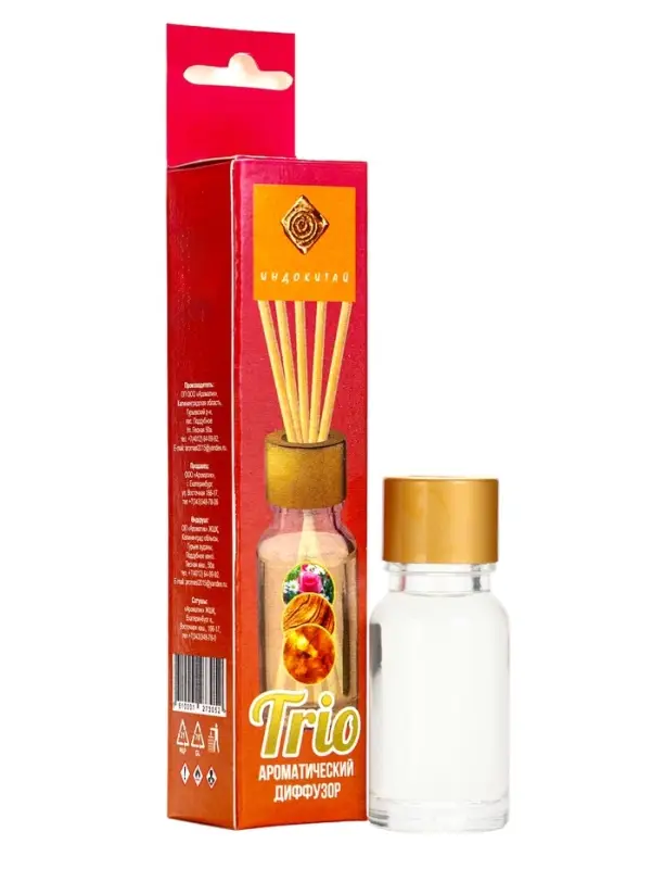 Диффузор ароматический "Цветы, дерево, амбра" 10 мл