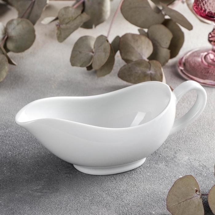 Соусник фарфоровый &laquo;Бельё&raquo;, 150 мл