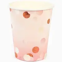 Стакан бумажный одноразовый &laquo;Розовая дымка&raquo;, 250 мл, 6 шт