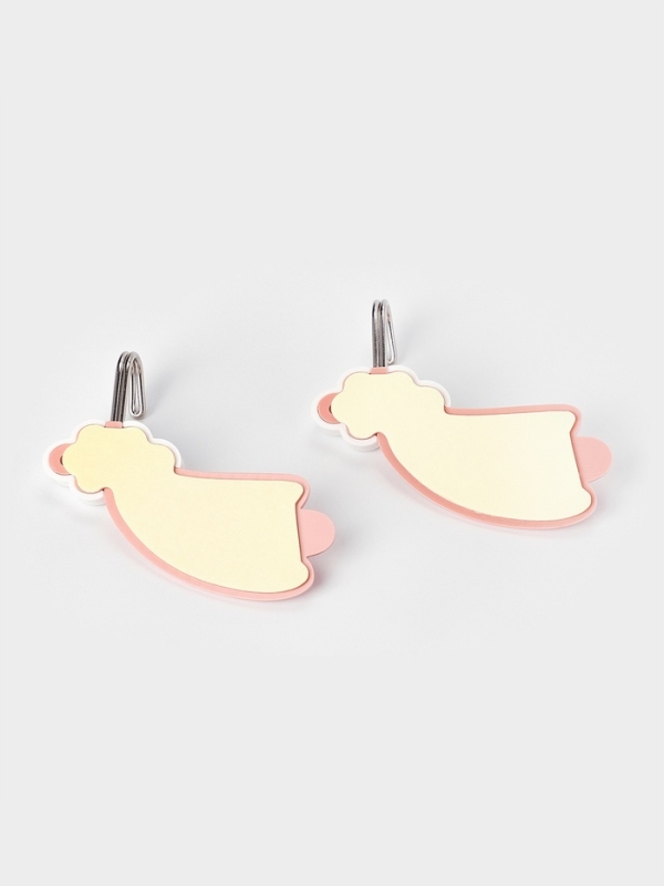 Набор самоклеящихся крючков "funny hook", 2 шт 6,5х1,8х7,5 см