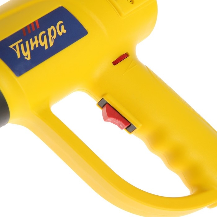 Строительный фен ТУНДРА, 2000 Вт, 250-500 л/мин, плавная регулировка 60-600 °С, ЖК-дисплей Строительный фен ТУНДРА, 2000 Вт, 250-500 л/мин, плавная регулировка 60-600 °С, ЖК-дисплей